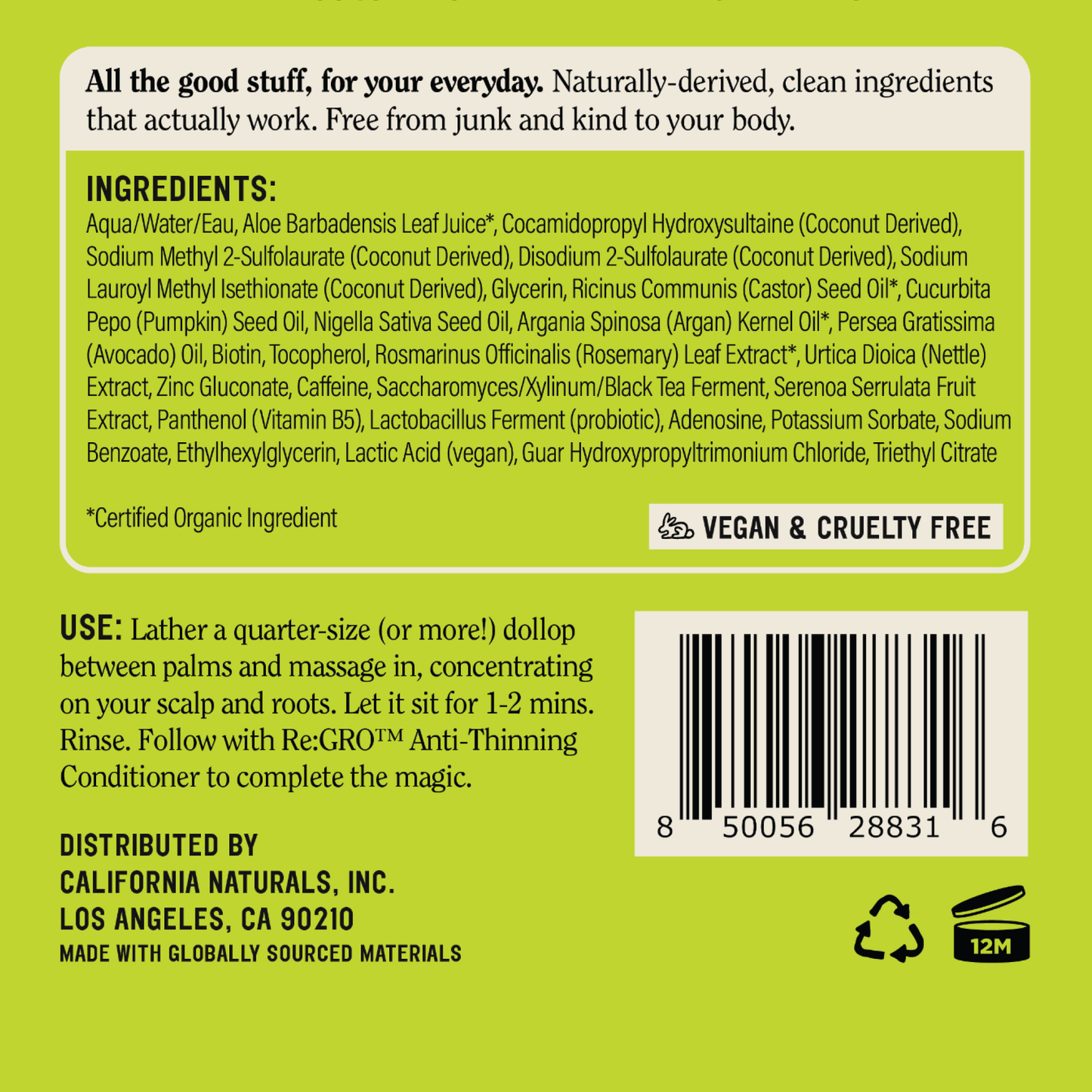 Re:GRO Anti-Thinning Conditioner 16.5oz