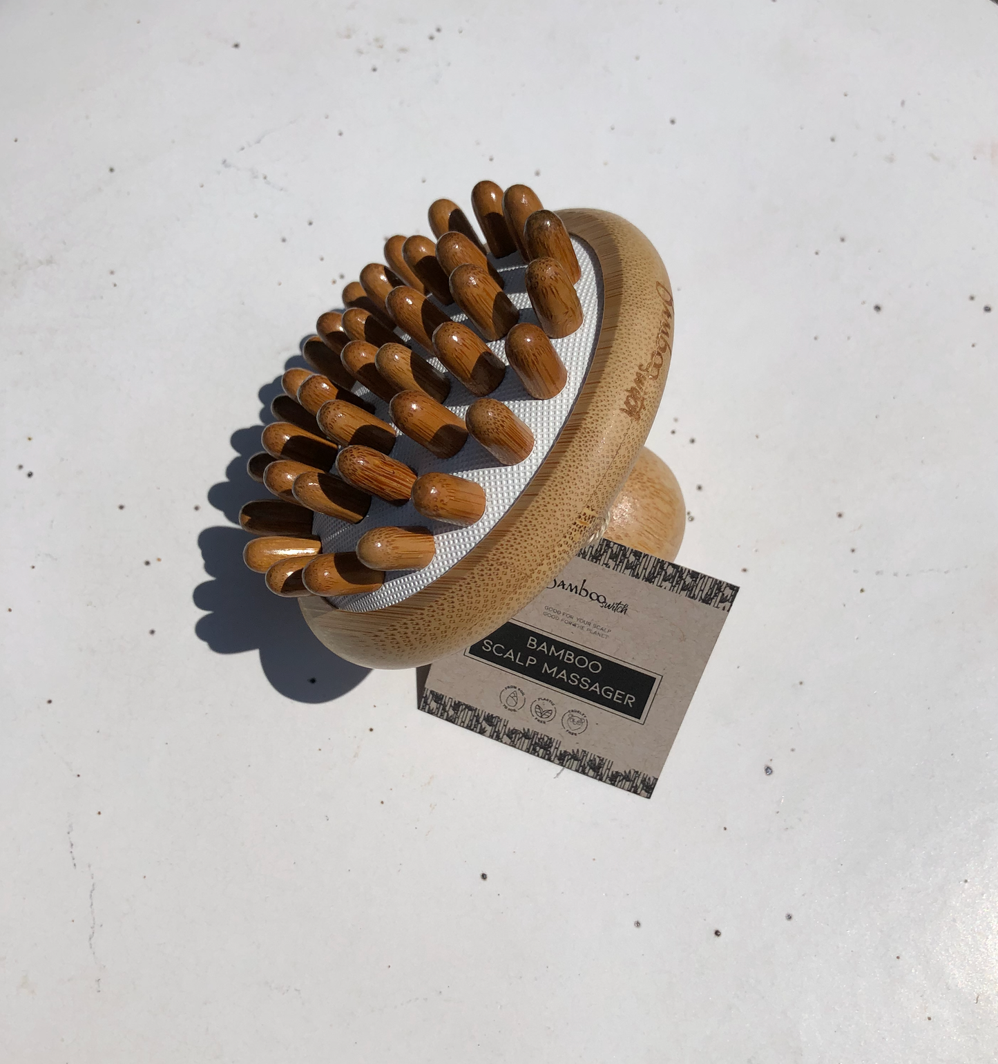 Bamboo Stimulating Scalp Massager | Faire Market Bestseller
