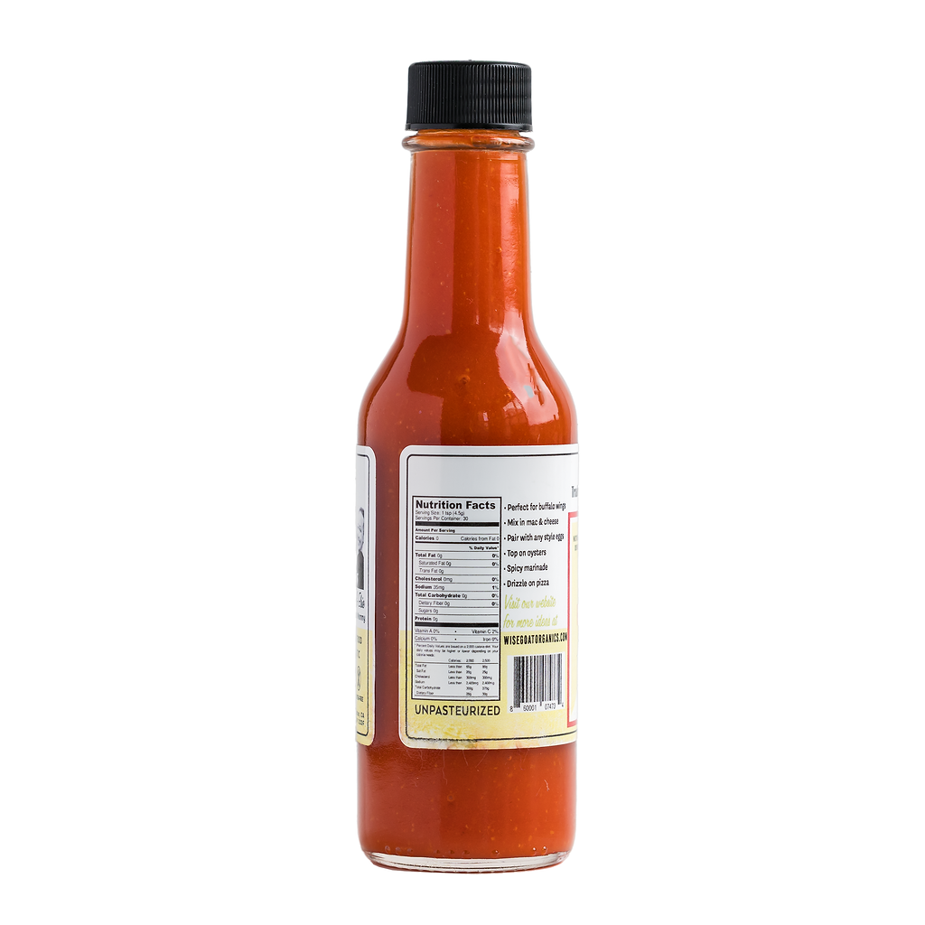Wise Goat Organics — Red Hot Sauce - Organic & Fermented