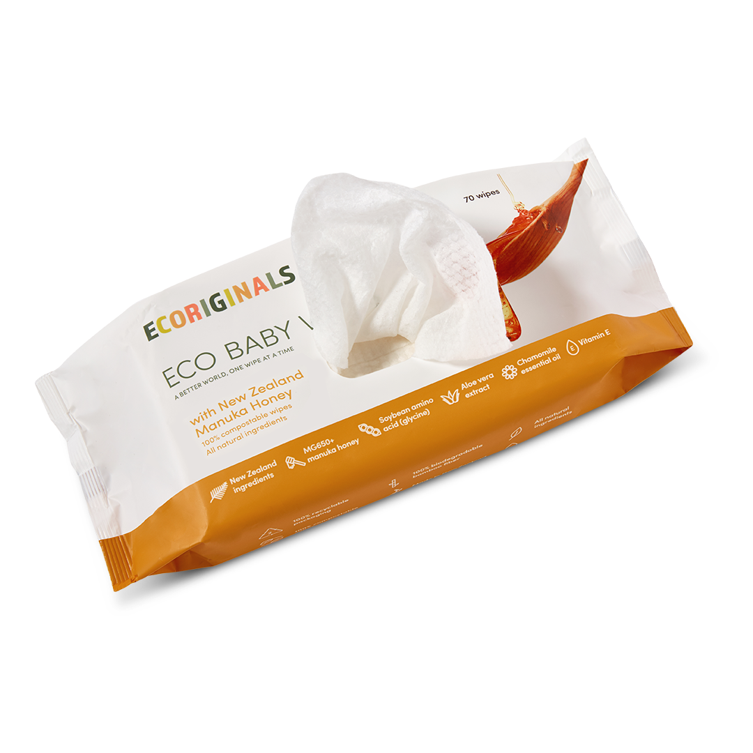 Ecoriginals Plant Based Manuka Honey Wipes