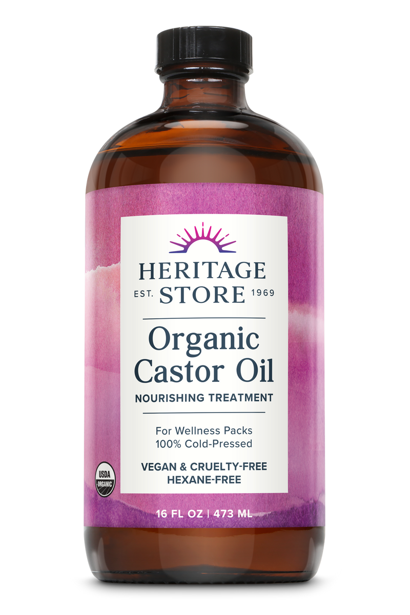 Heritage Store Organic Castor Oil