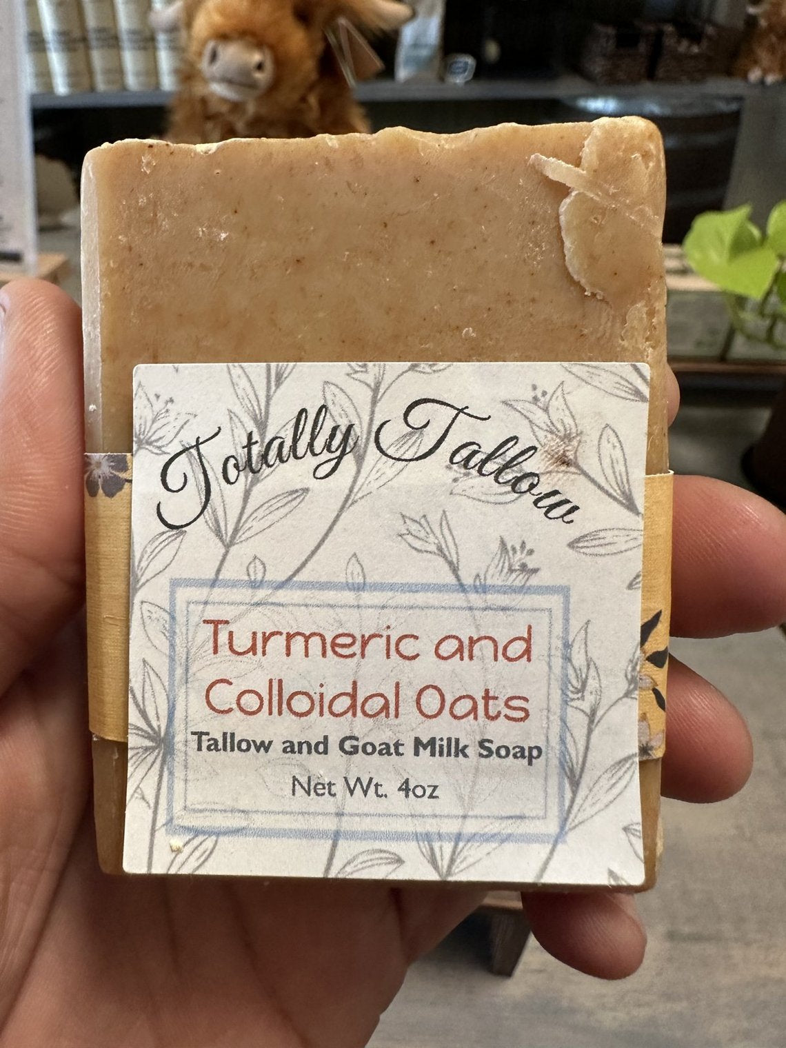 Totally Tallow — Turmeric & Colloidal Oats Soap