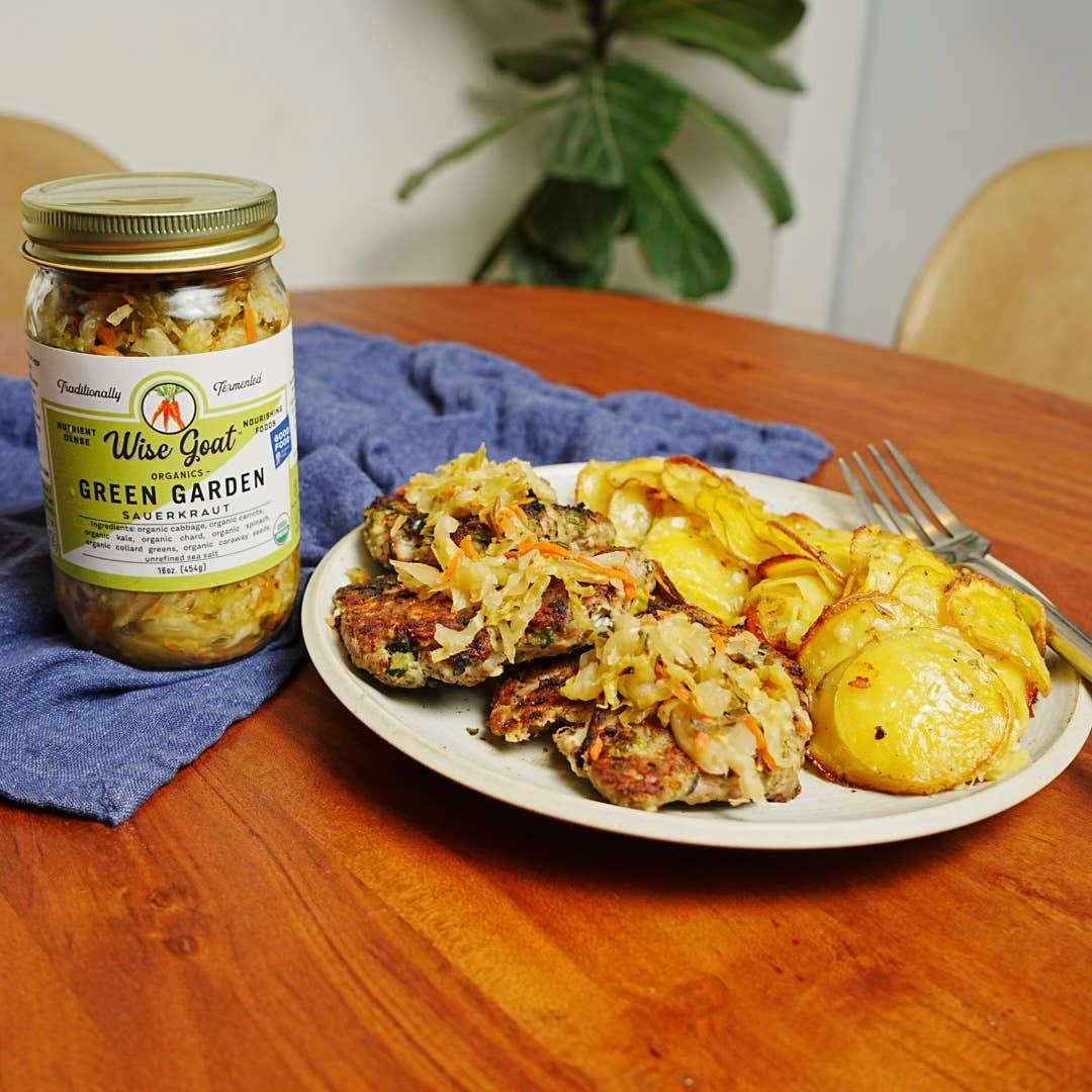 Wise Goat Organics — Green Garden Kraut - Raw & Organic