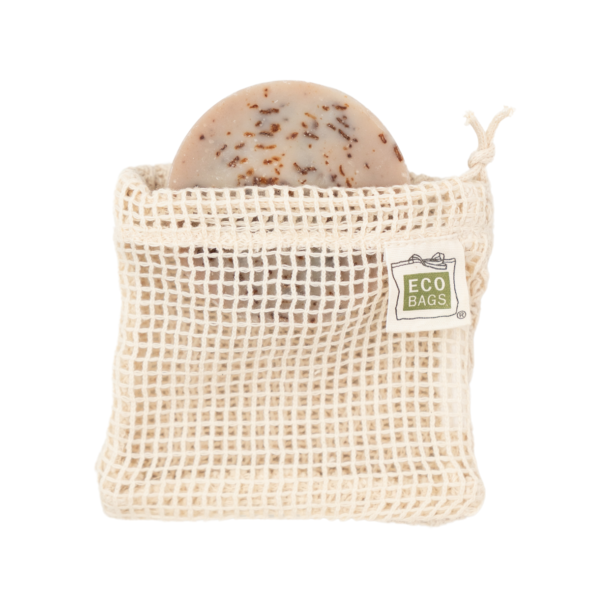 ECOBAGS — Organic Cotton Reusable Soap Saver Bag