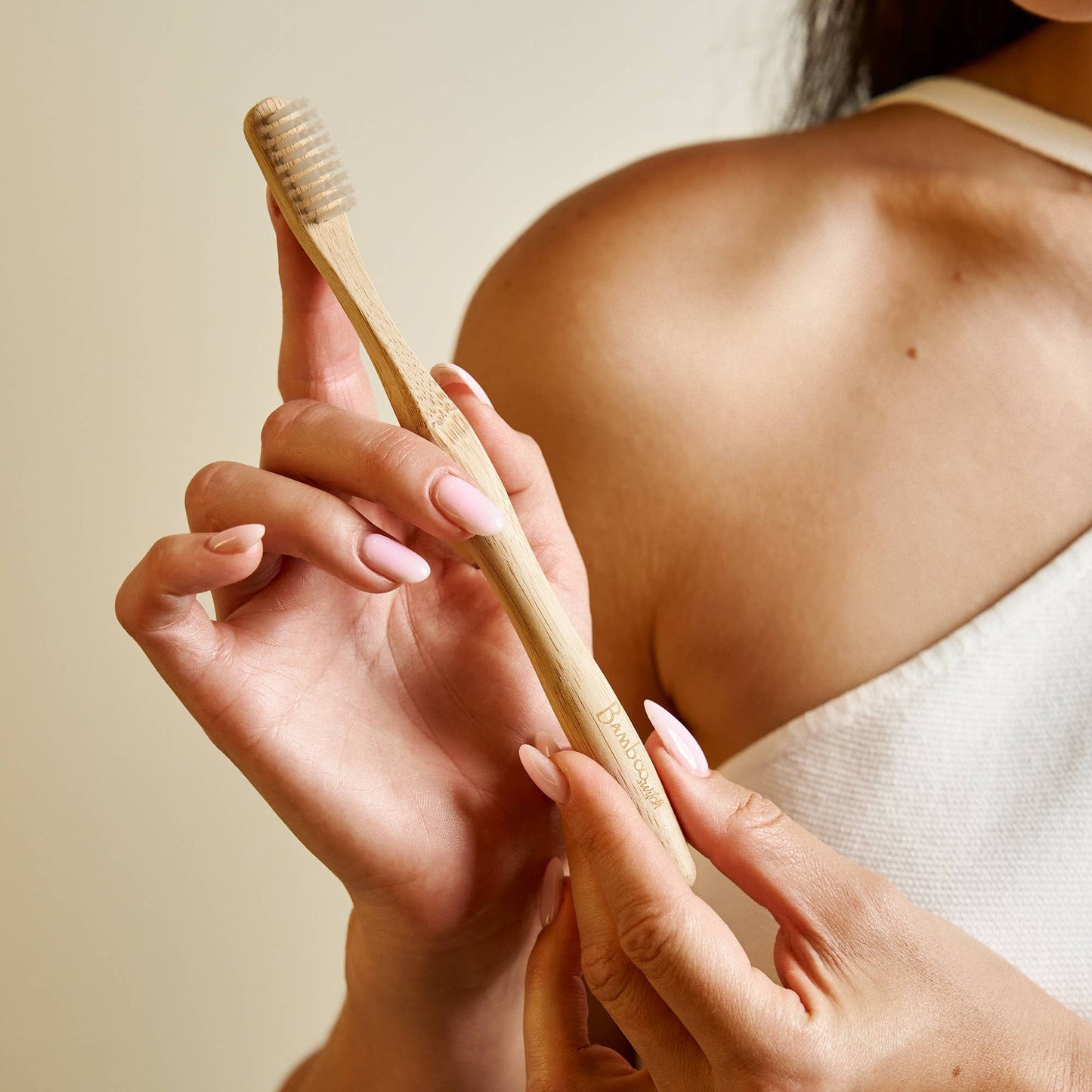100% Compostable Bamboo Toothbrush | Faire Market Bestseller