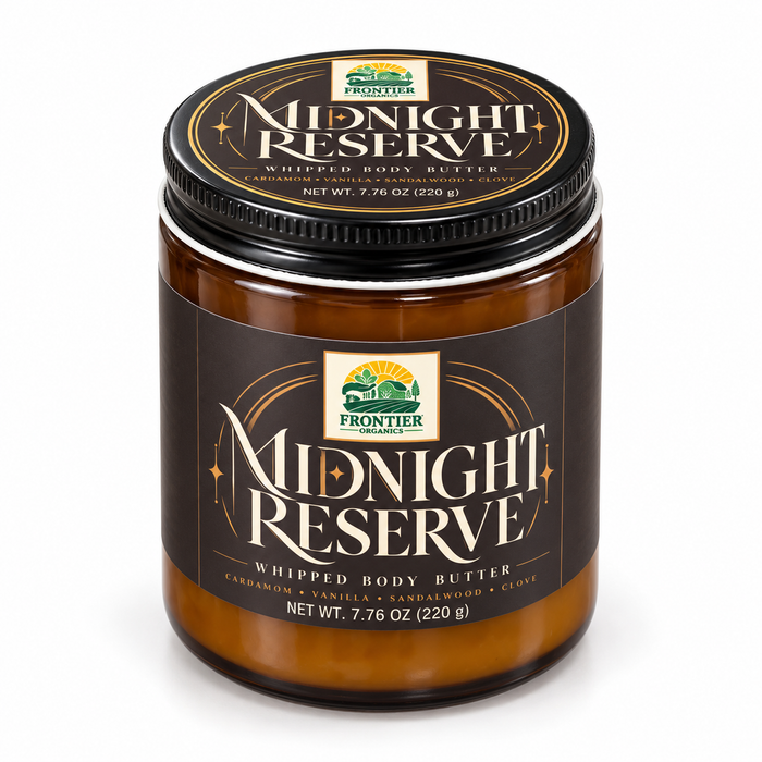 Frontier Organics — Midnight Reserve · Whipped Body Butter