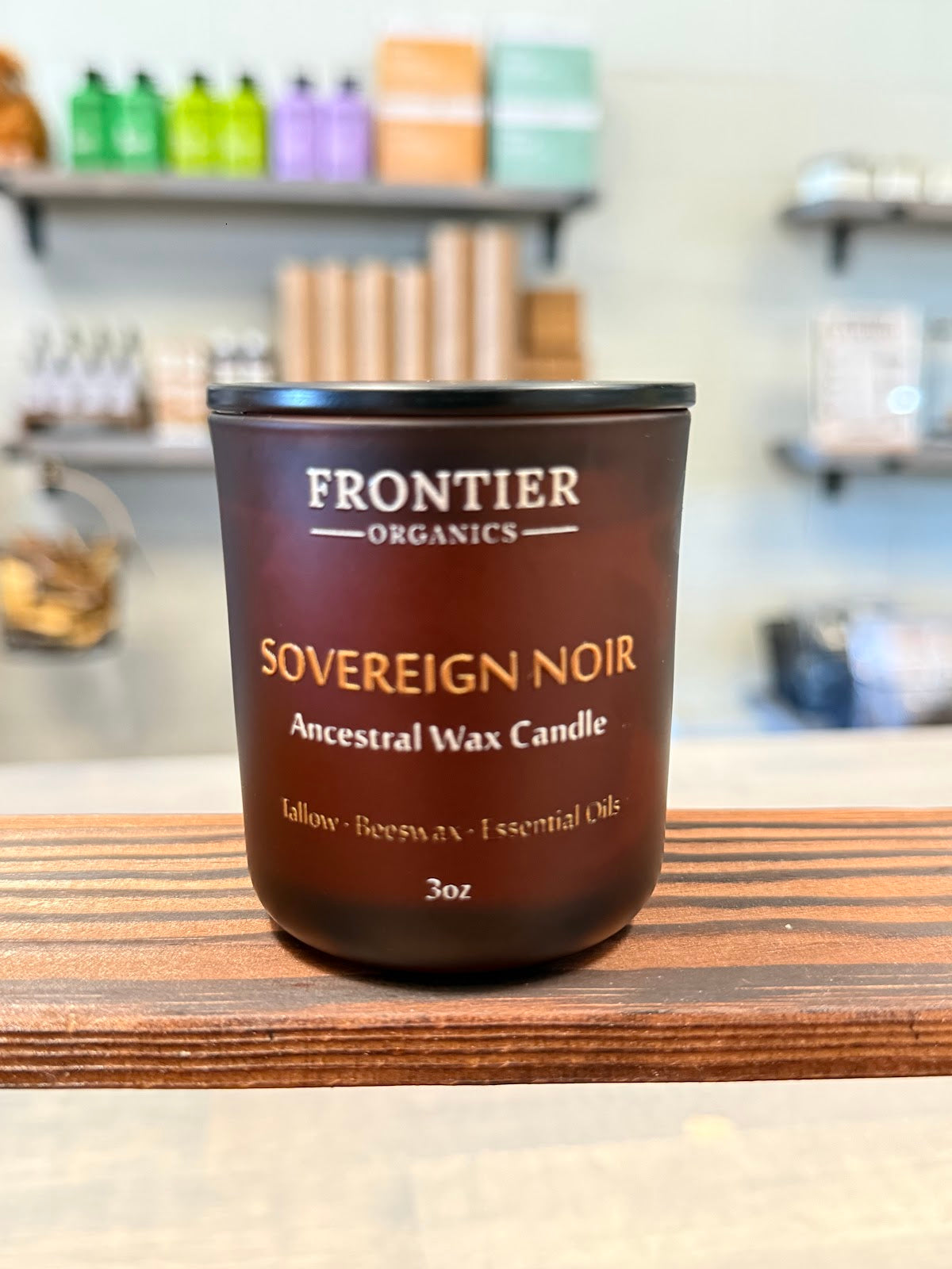 Ancestral Wax Candle, Sovereign Noir, 3 oz