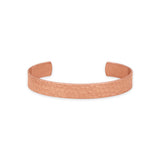 Silver Stars Collection — Hammered Solid Copper Cuff Bracelet