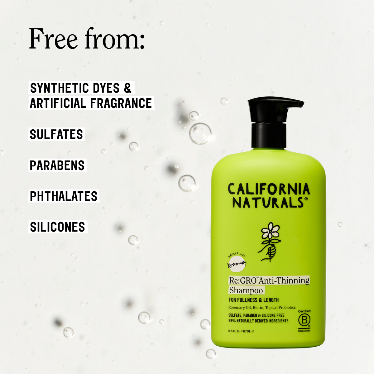 California Naturals — Re:Gro Anti-Thinning Shampoo 16.5oz