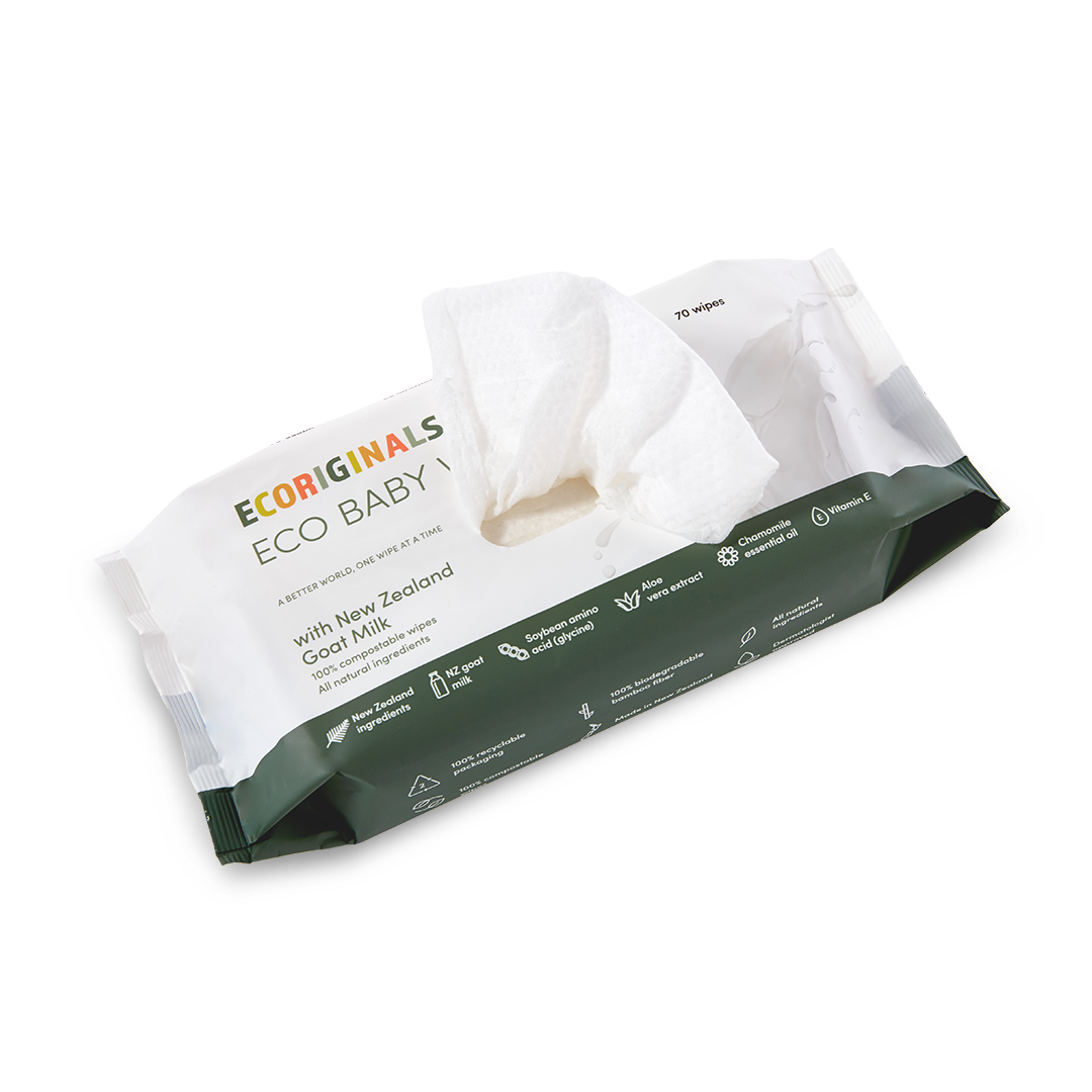 Ecoriginals Plant Based Goat Milk Wipes