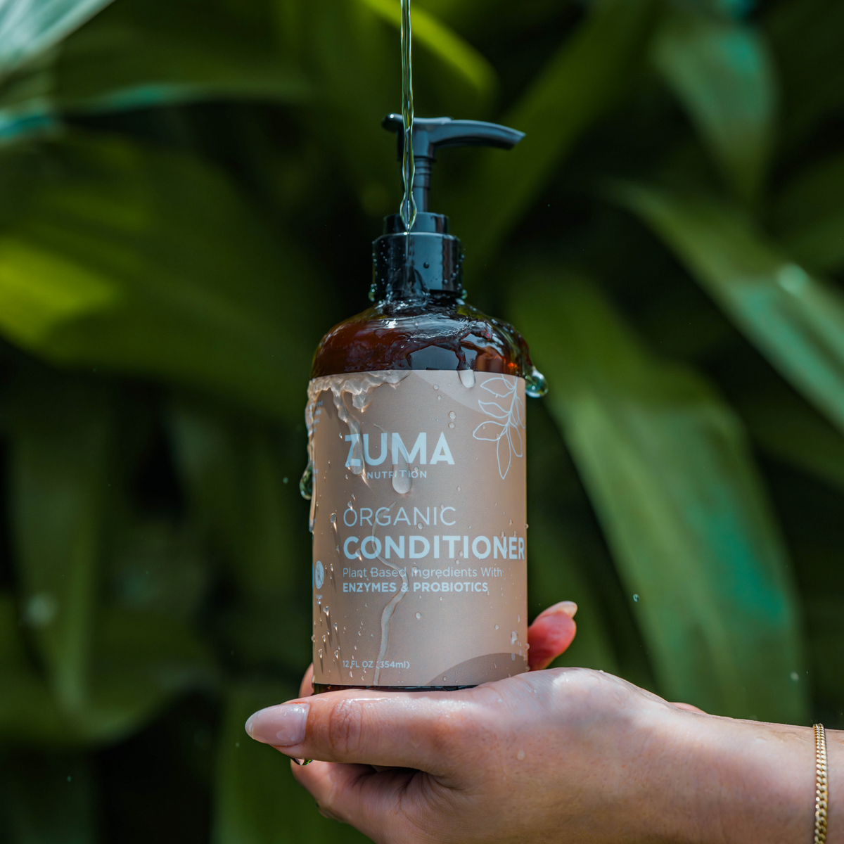 Zuma Nutrition Organic & Wild-Crafted Conditioner bottle