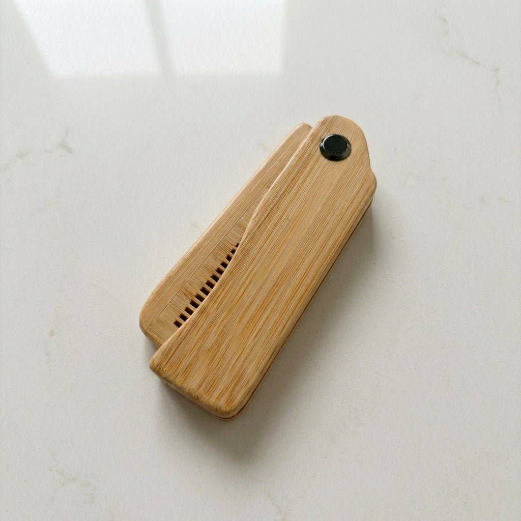 Bamboo Hair Comb | Foldable | Faire Market Bestseller