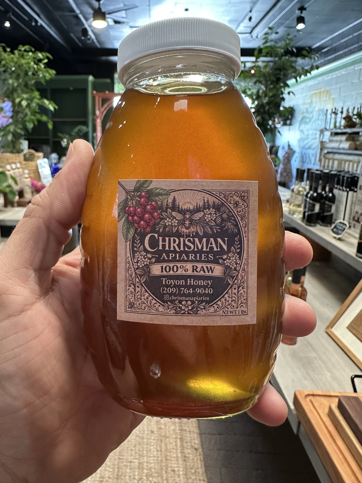Chrisman Apiaries — Raw Toyon Honey