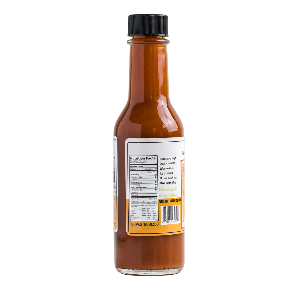 Wise Goat Organics — Kimchi Hot Sauce - Organic & Fermented