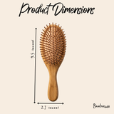 Bamboo Paddle Spa Hairbrush