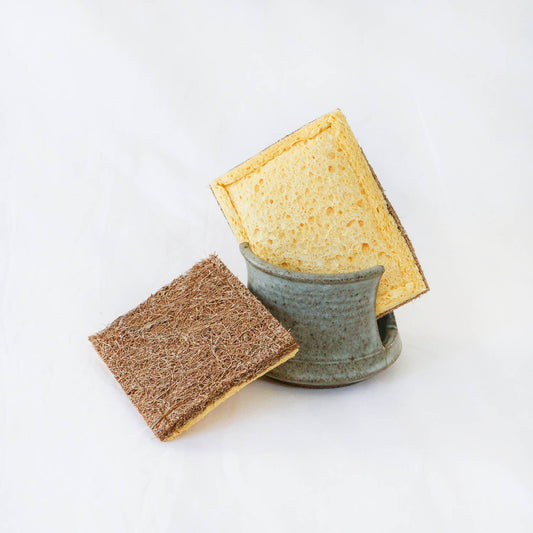 Cellulose Dish Sponge with Coconut Scrubber - Simple Ecology