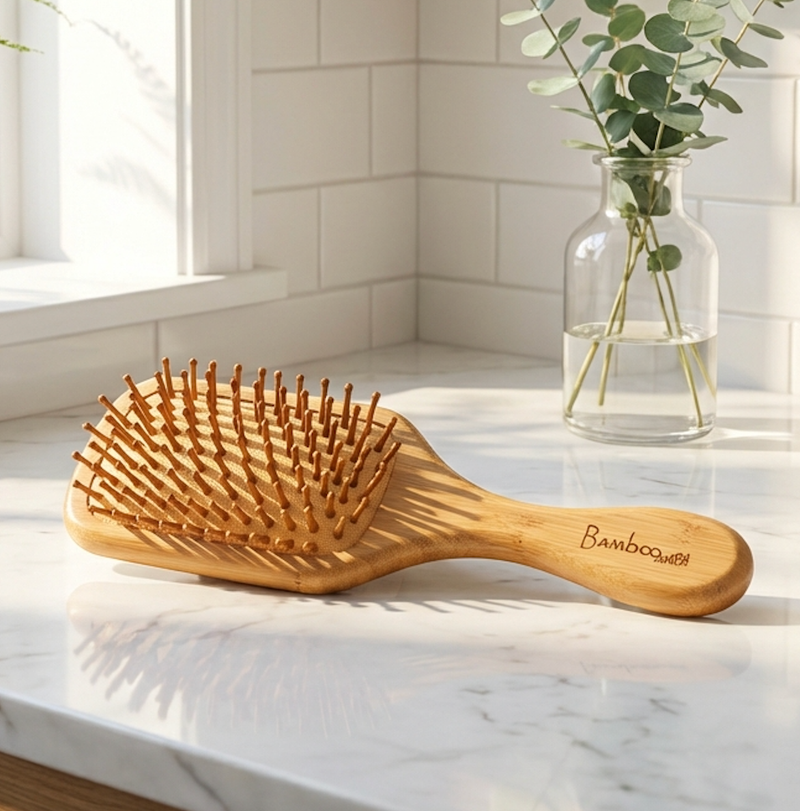 Bamboo Switch — Bamboo Hairbrush | Small Paddle