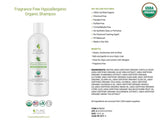 Pure and Natural Pet — Fragrance-Free Hypoallergenic Organic Shampoo for Dogs