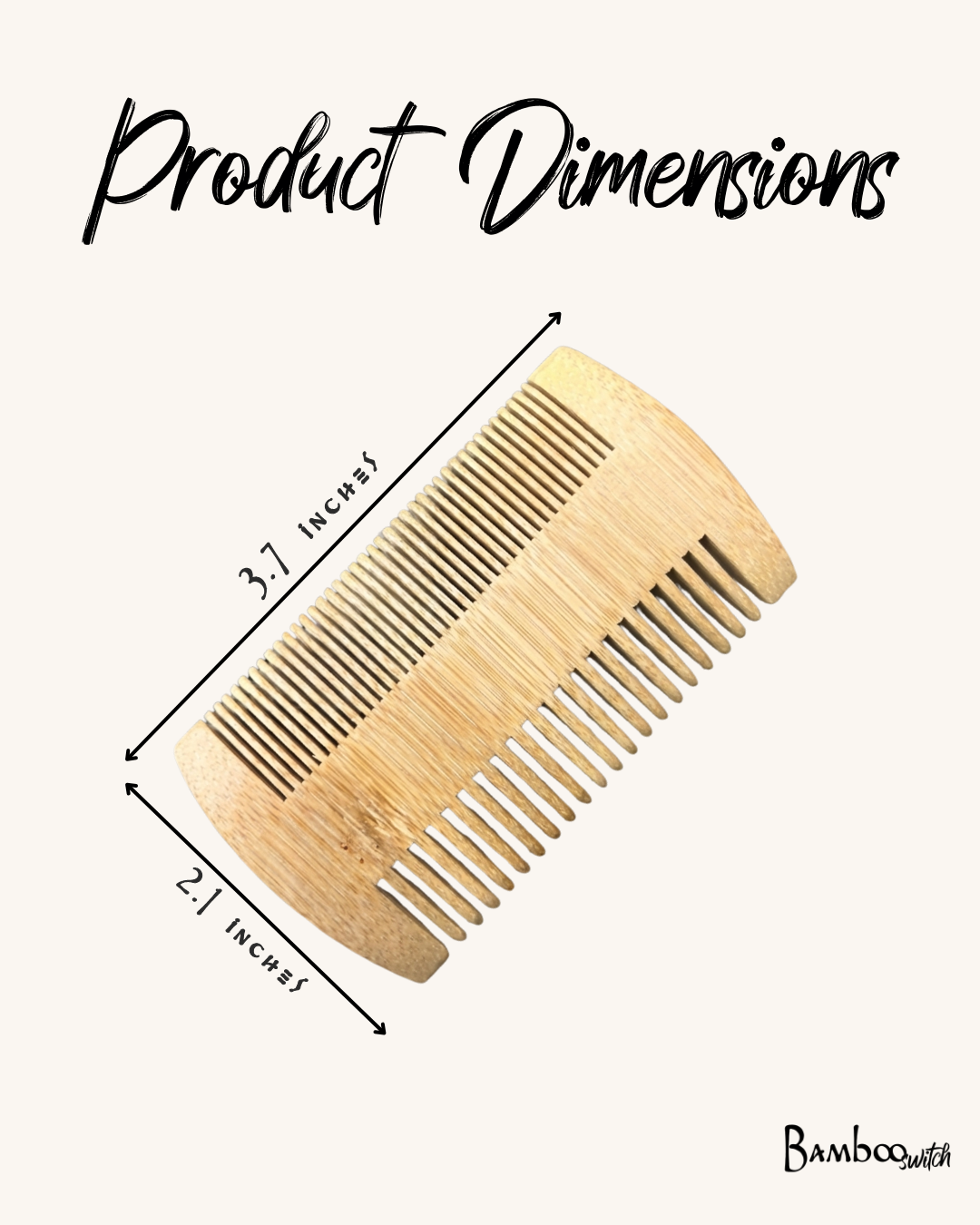 Bamboo Switch — Bamboo Beard Comb