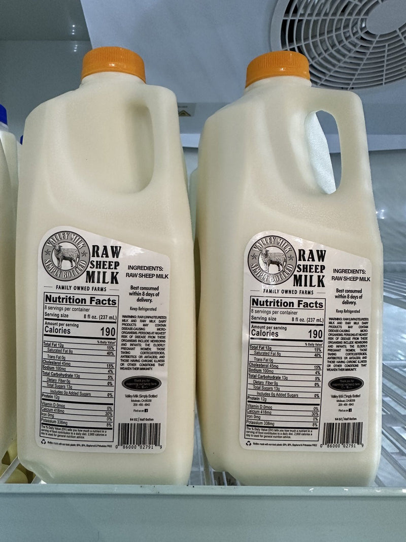 Farmer Joe's Raw Milk — Sheep
