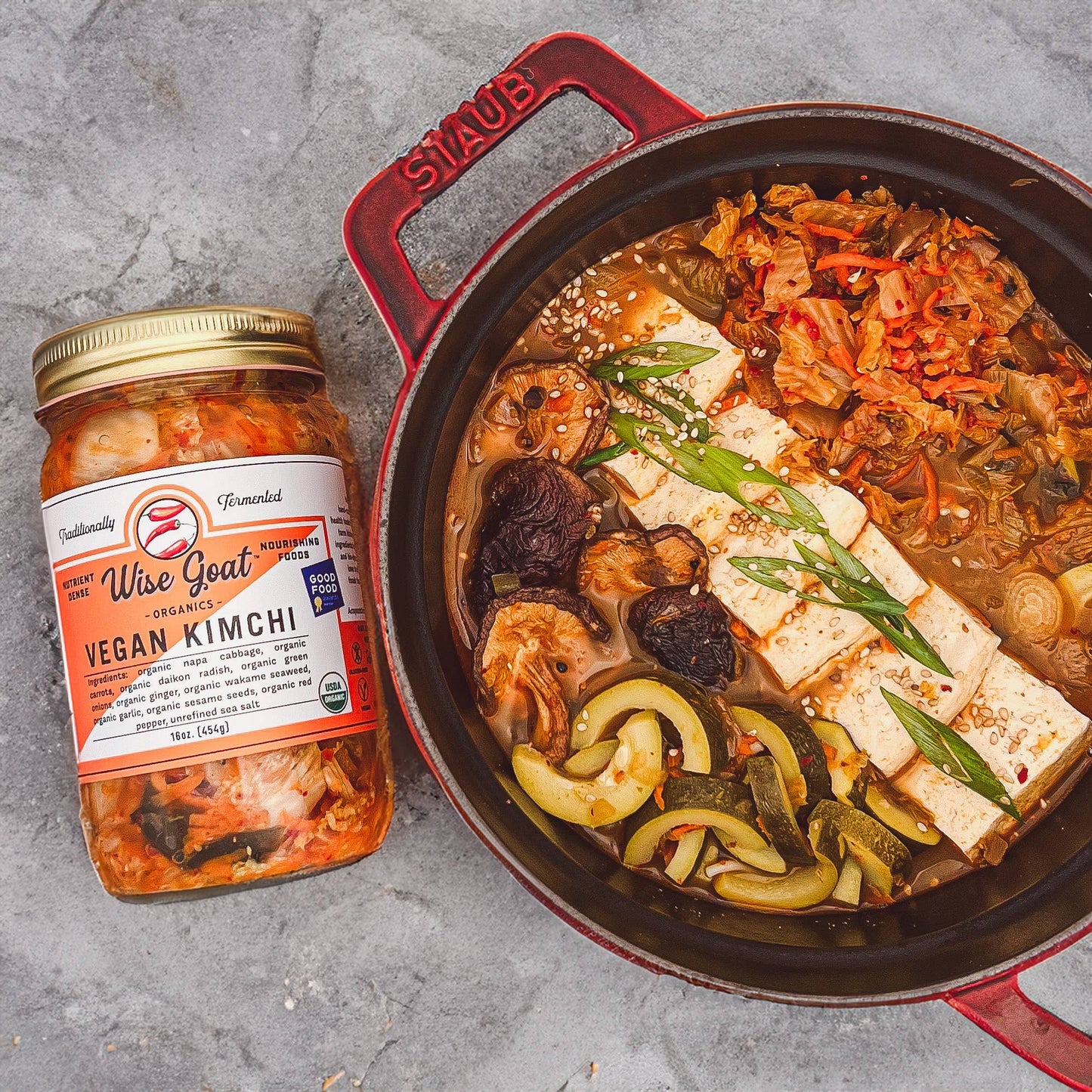 Vegan Kimchi - Raw & Organic