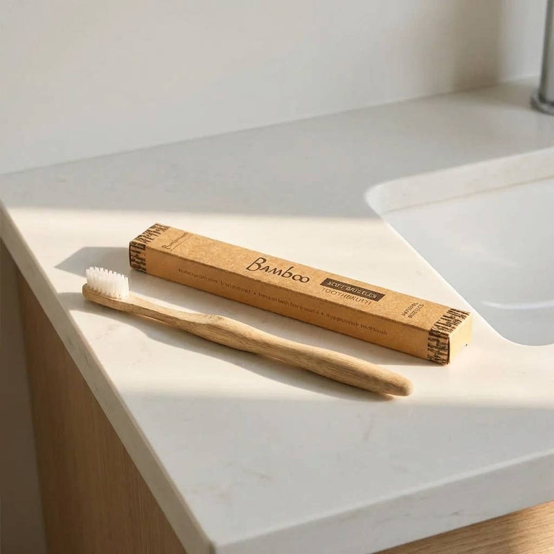 Bamboo Switch — 100% Compostable Bamboo Toothbrush