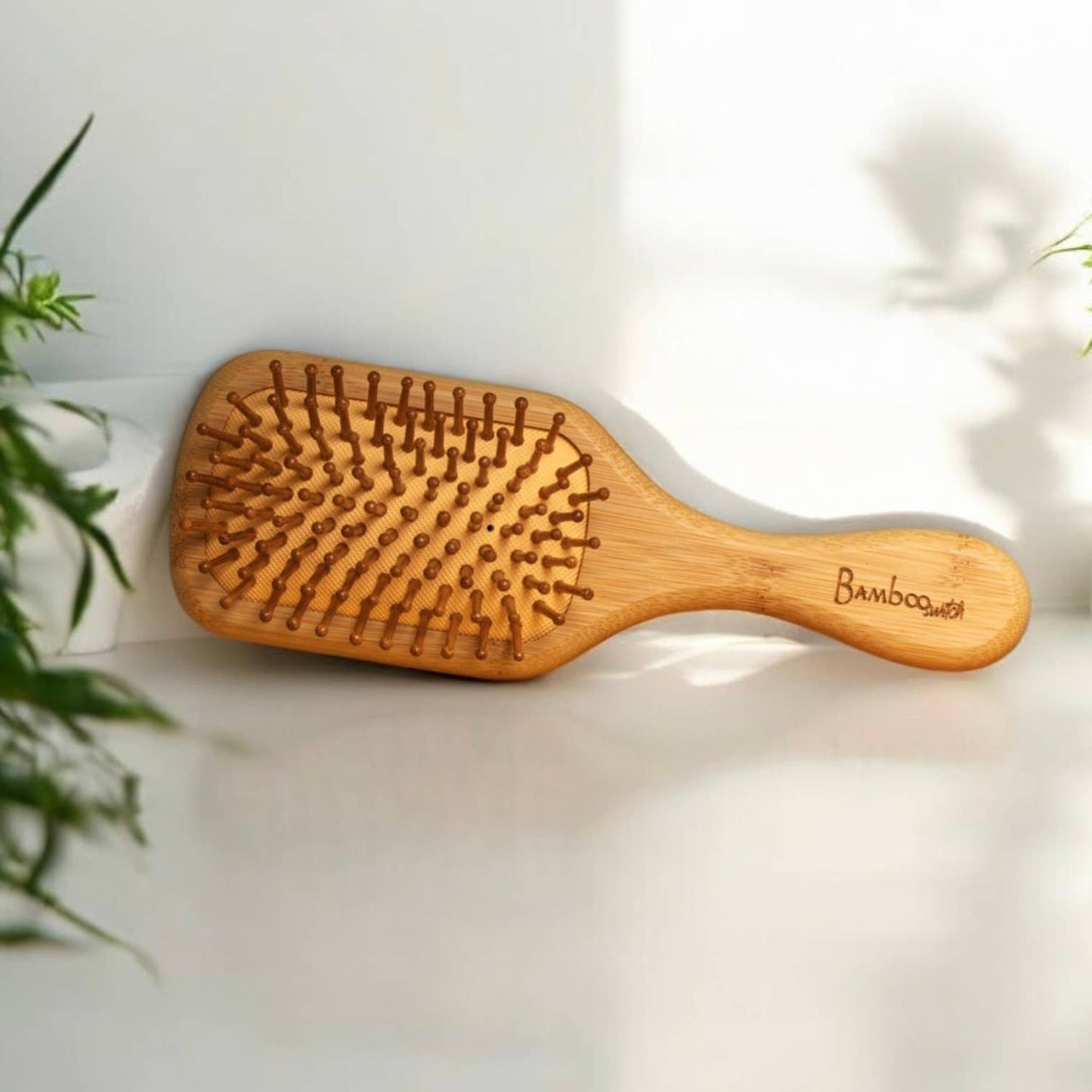 Bamboo Hairbrush | Small Paddle | Bestseller