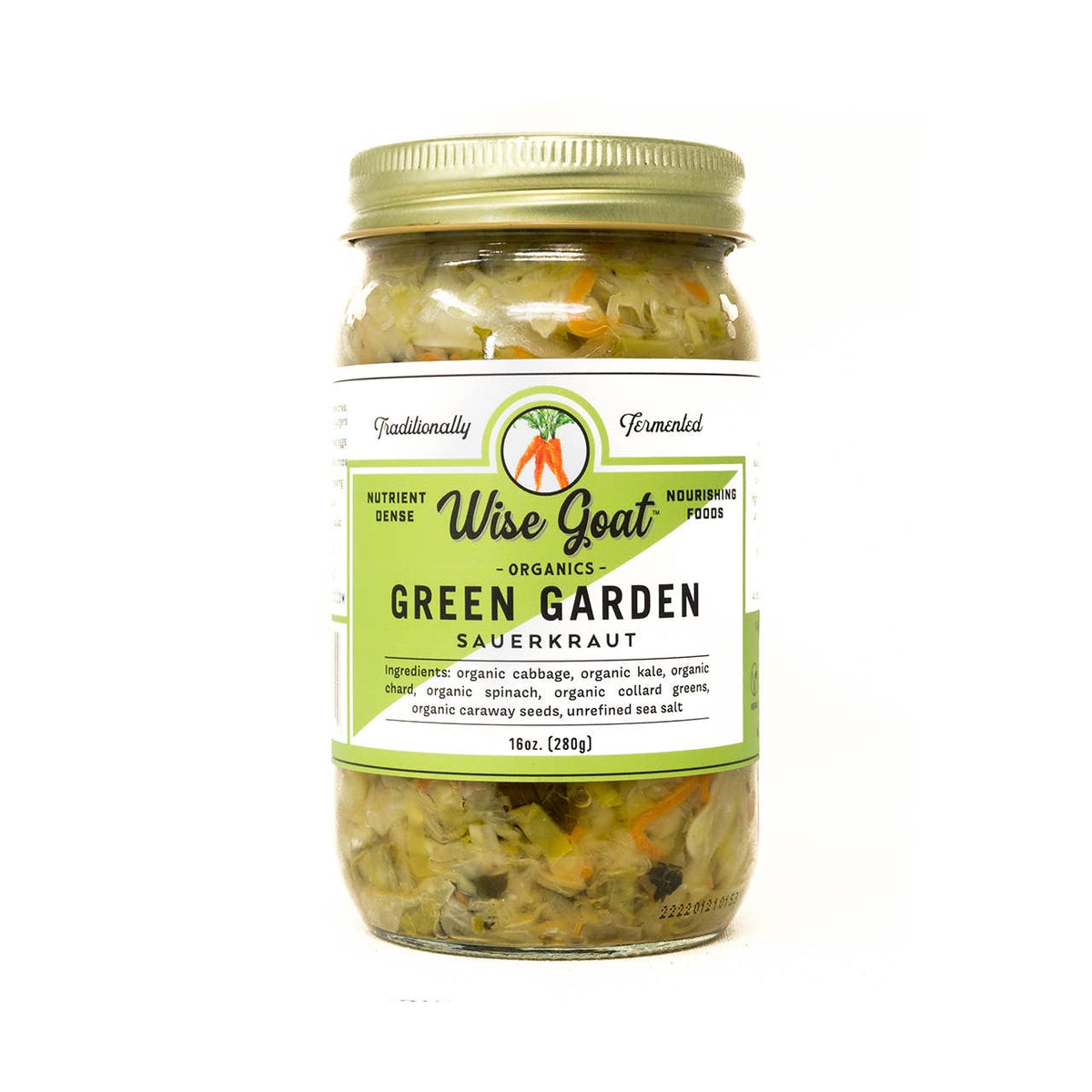 Wise Goat Organics — Green Garden Kraut - Raw & Organic