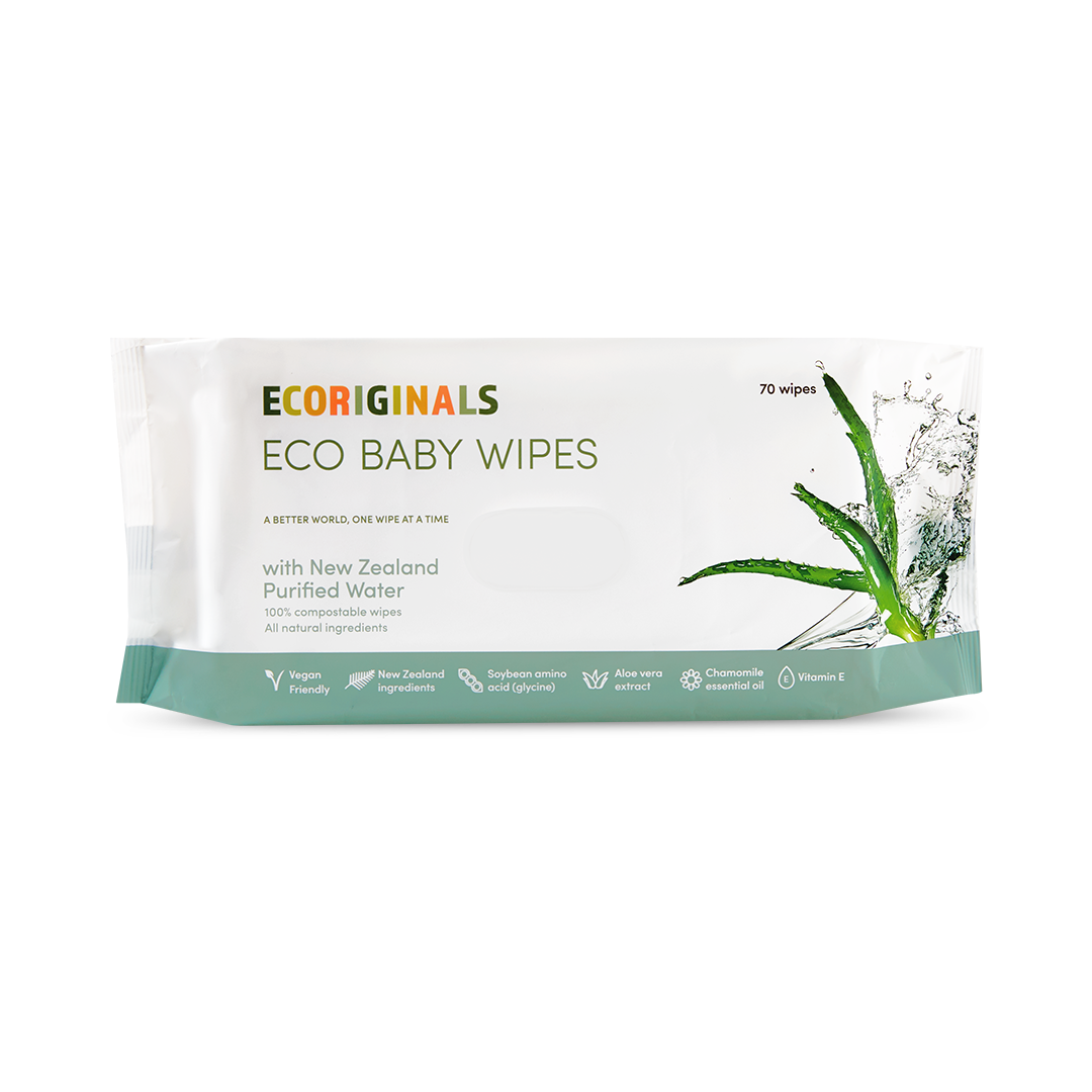 Ecoriginals Plant Based Purified NZ Water Wipes