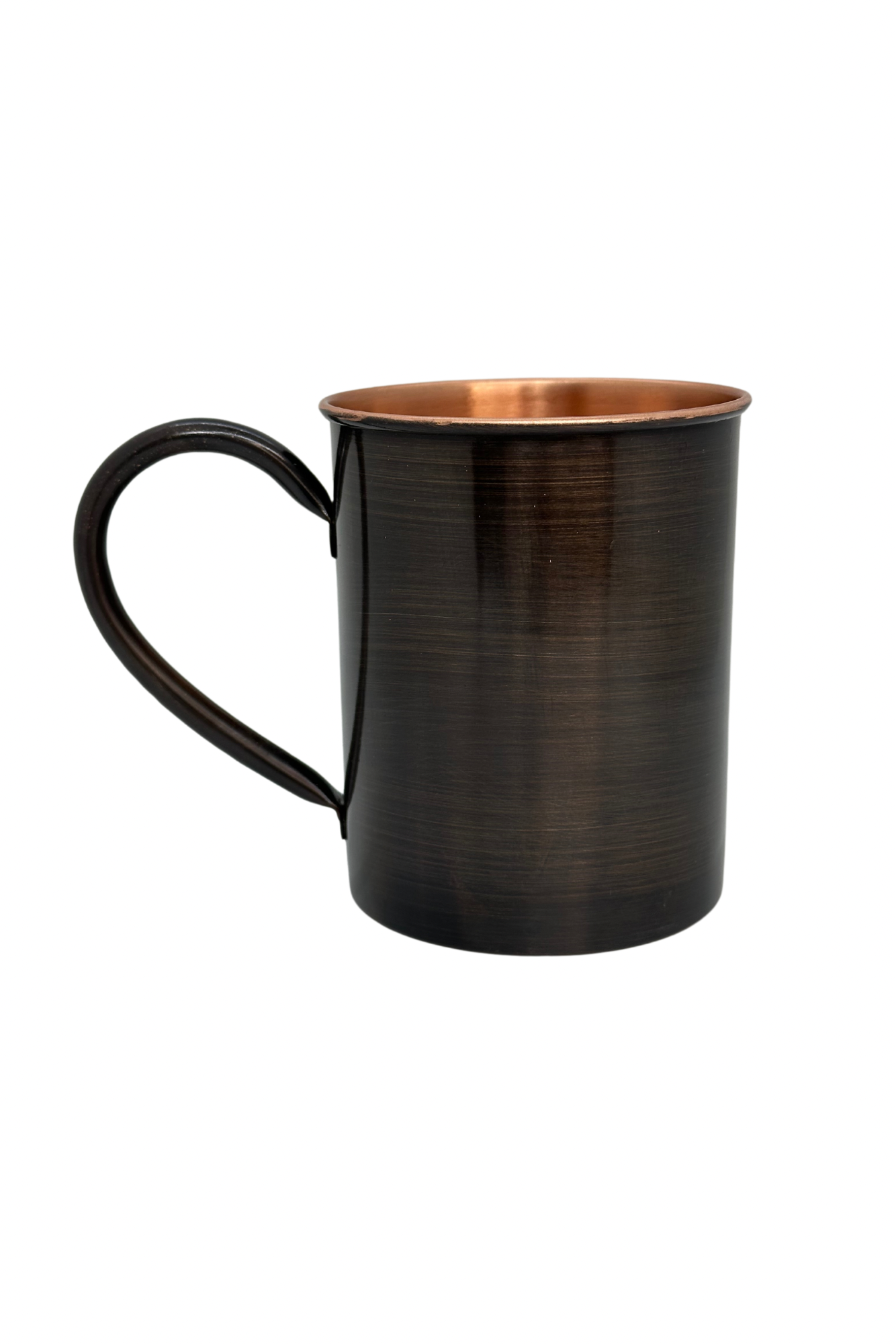 Butte Copper Company — Antique Straight Smooth Copper Mug (16 oz)