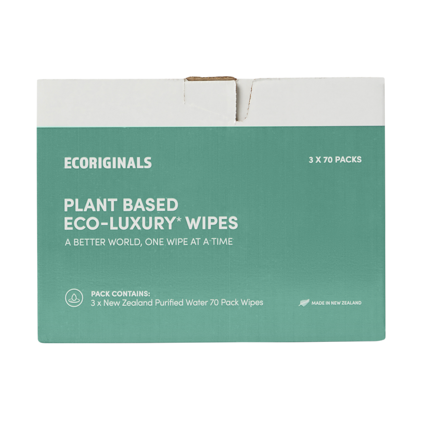 Ecoriginals Plant Based Purified NZ Water Wipes