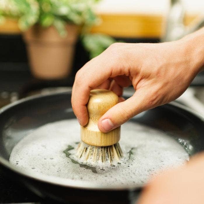 Bamboo Pot Scrubber | Kitchen | Summer Bestseller