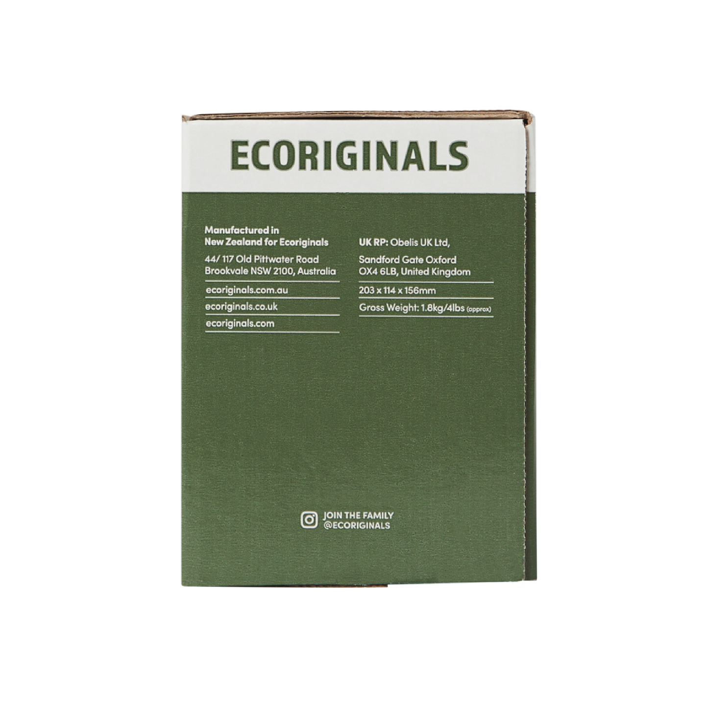 Ecoriginals Plant Based Goat Milk Wipes