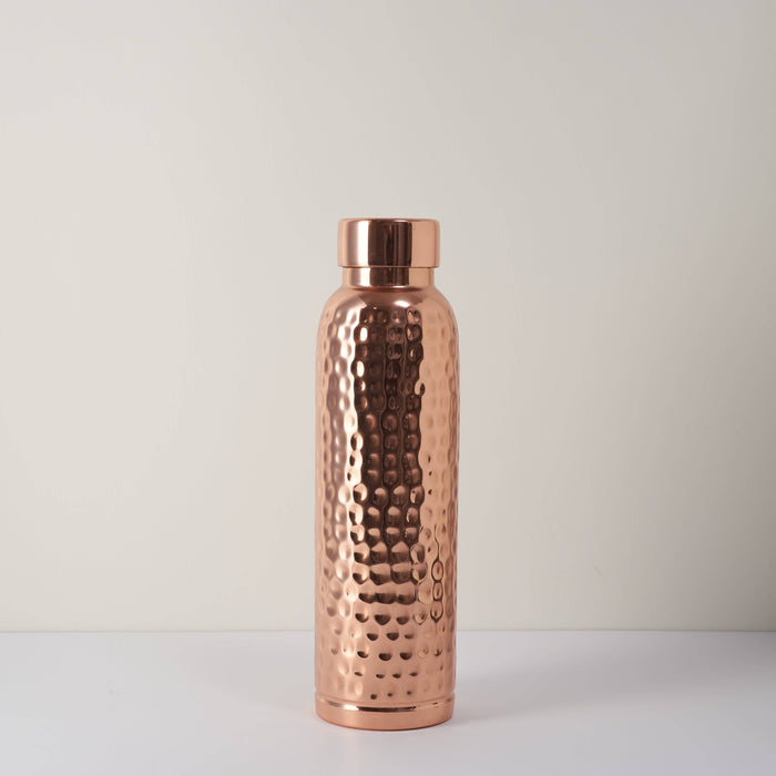 CopperCulture — Hammered Pure Copper Water Bottle 950ml