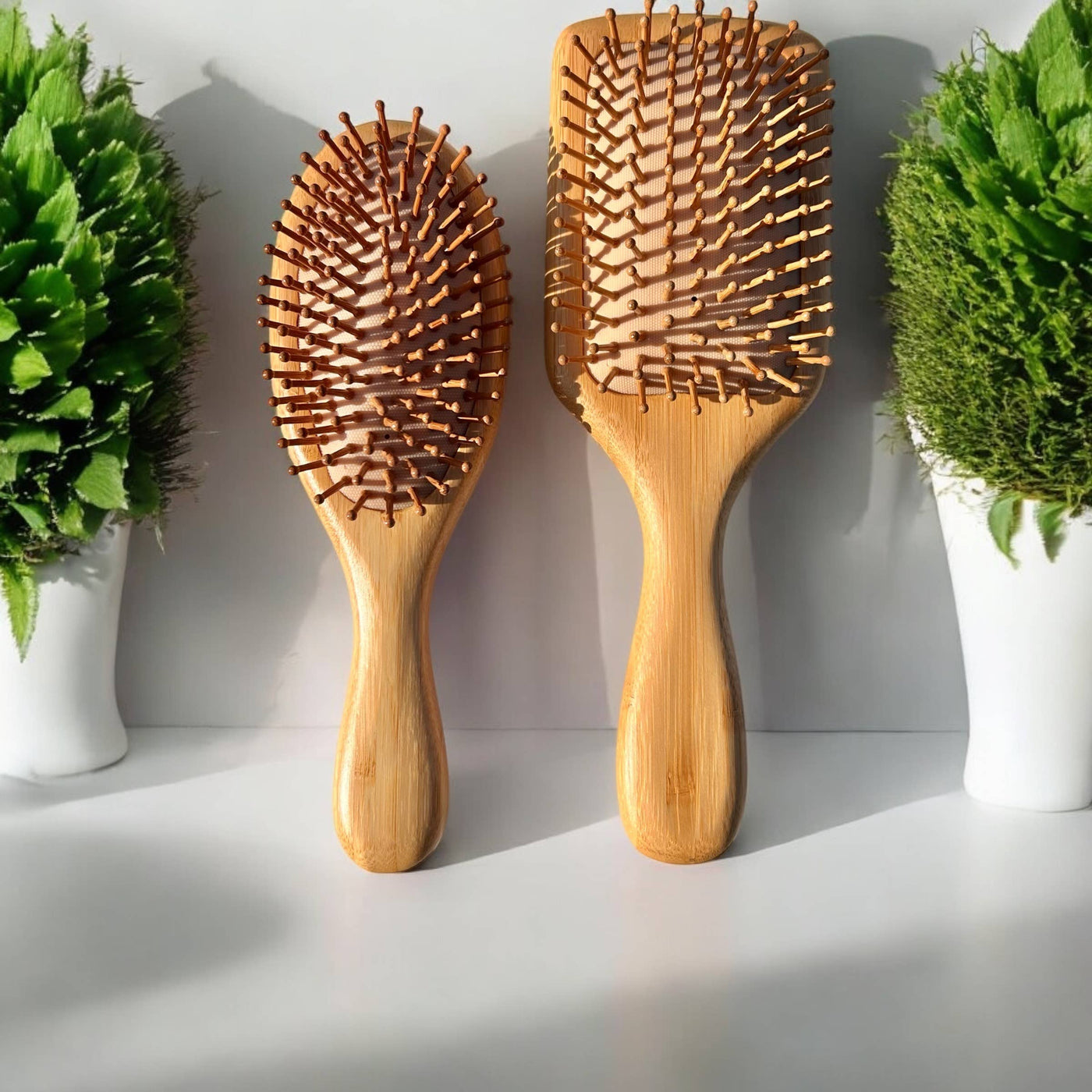 Bamboo Paddle Spa Hairbrush