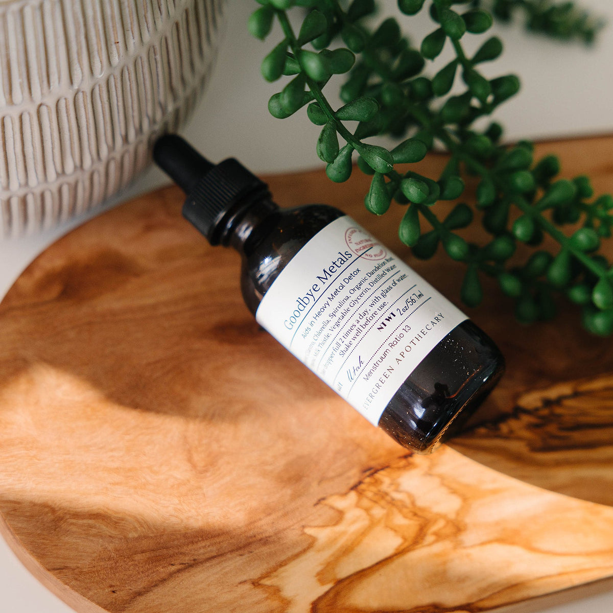 Evergreen Apothecary Goodbye Metals Tincture 2oz image 2