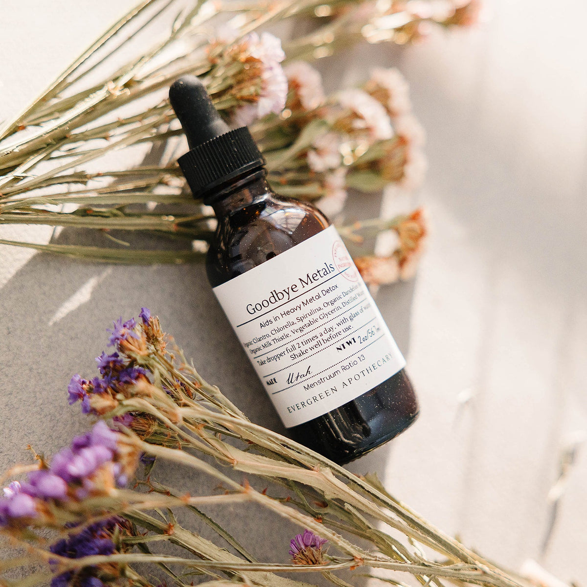 Evergreen Apothecary Goodbye Metals Tincture 2oz