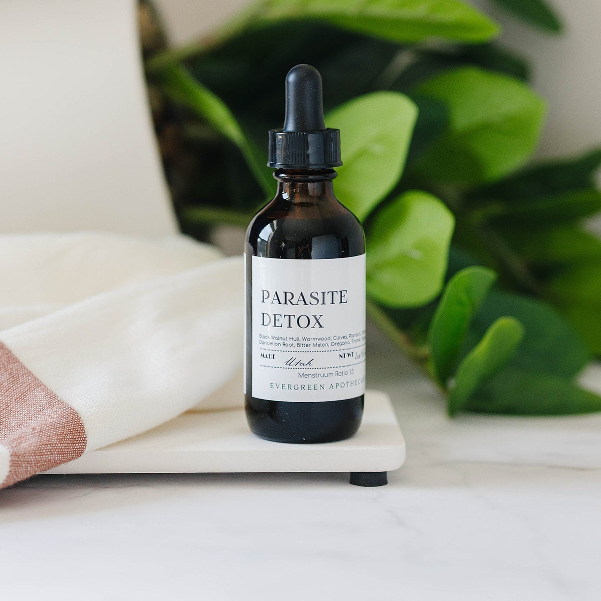 Evergreen Apothecary Parasite Detox, Herbal Tincture 2oz image 2