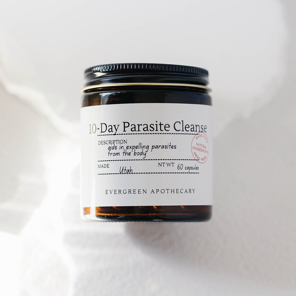 Evergreen Apothecary 10 Day Parasite Cleanse, Capsules 60 Capsules image 2