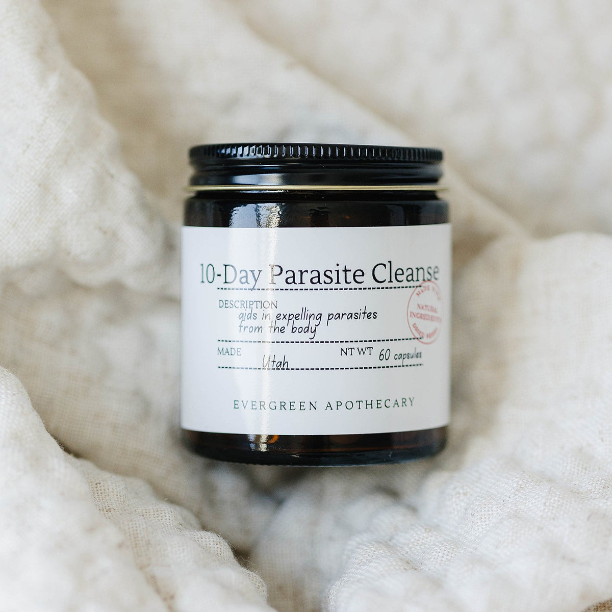 Evergreen Apothecary 10 Day Parasite Cleanse, Capsules 60 Capsules image 3