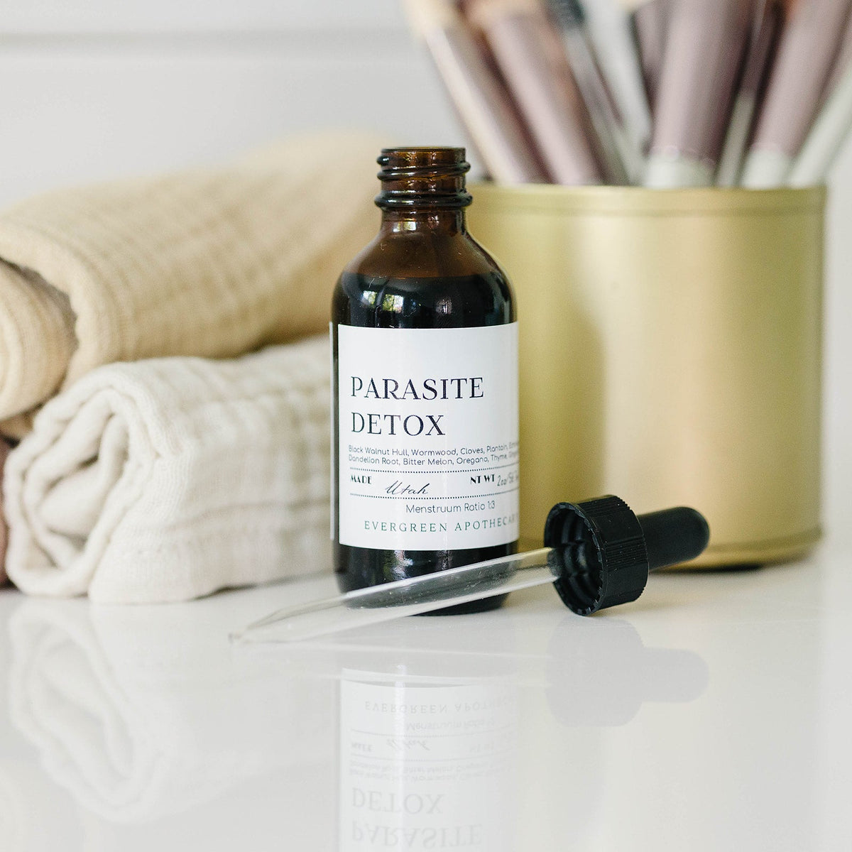 Evergreen Apothecary Parasite Detox, Herbal Tincture 2oz image 3