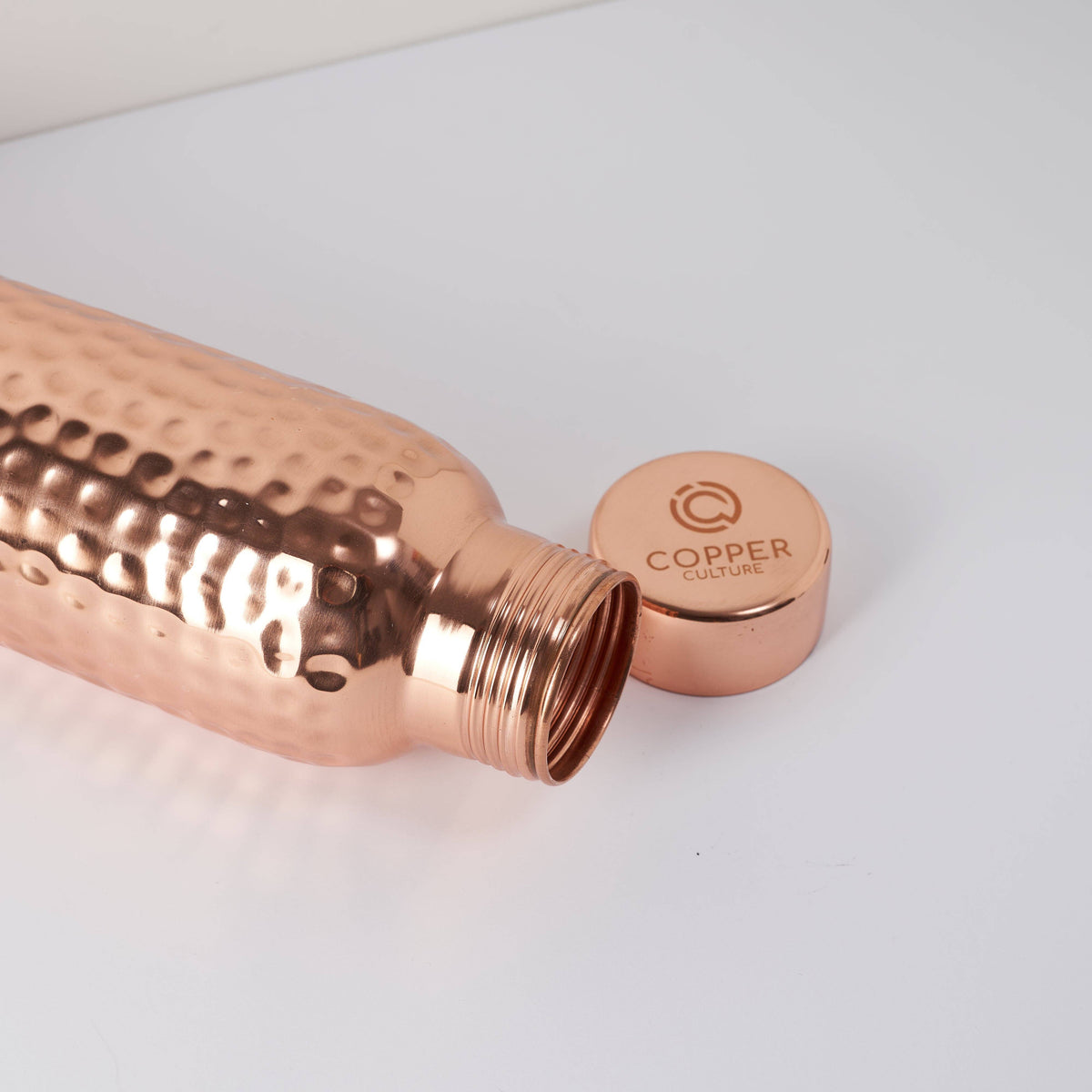 CopperCulture — Hammered Pure Copper Water Bottle 950ml