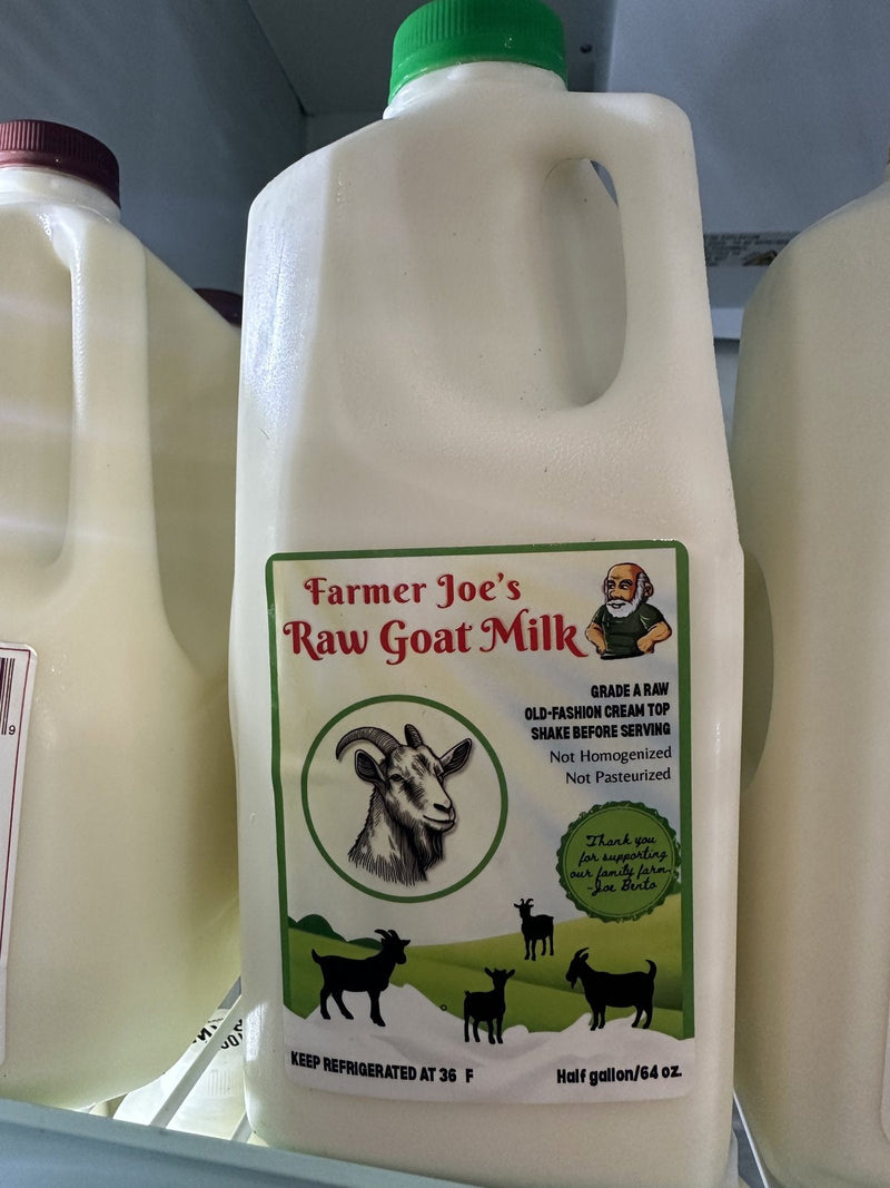 Farmer Joe's Raw Milk — Goat