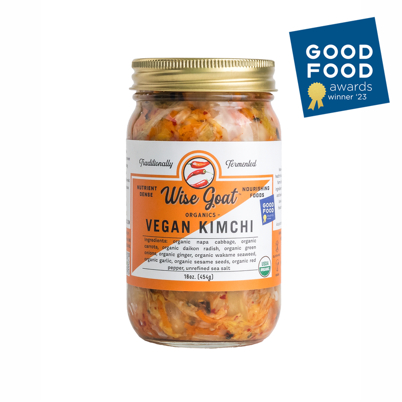 Wise Goat Organics — Vegan Kimchi - Raw & Organic