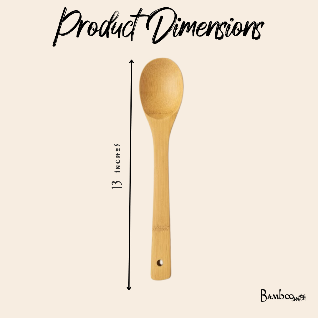 Bamboo Switch — Bamboo Kitchen Utensil 6 Piece Set
