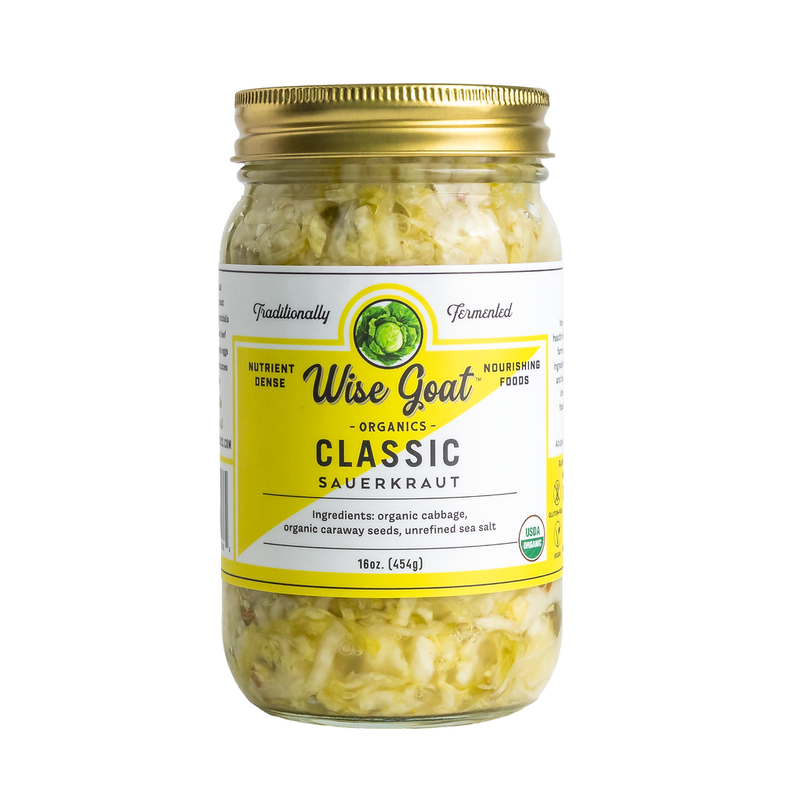 Wise Goat Organics — Classic Kraut - Raw & Organic