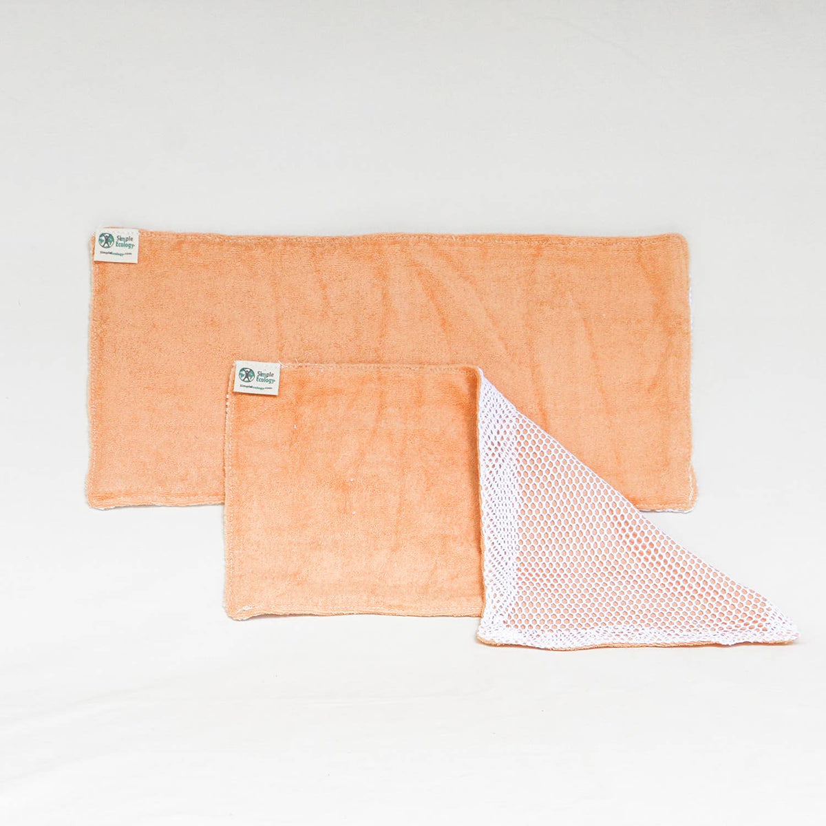 Organic Cotton Face Towel (2 Pack) - Simple Ecology