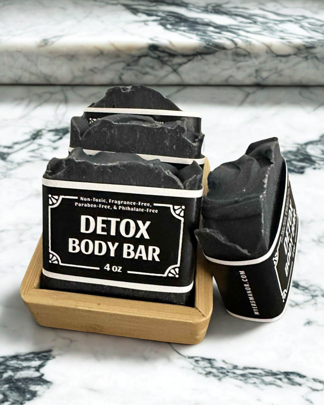 Myers Manor — Purifying Detox Soap Grass-Fed Tallow & Activated Charcoal