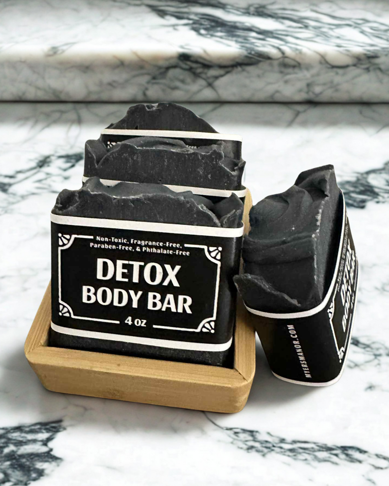 Myers Manor — Purifying Detox Soap Grass-Fed Tallow & Activated Charcoal