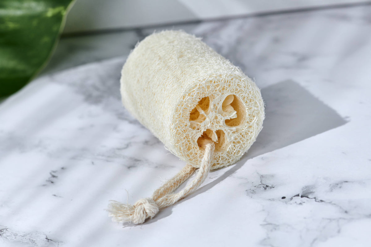 Desesh — Natural Loofah Exfoliating Slices (Plastic Free, Unpackaged)
